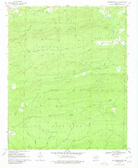 Murfreesboro NE 1970 topographic map thumbnail