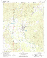 Murfreesboro 1970 topographic map thumbnail