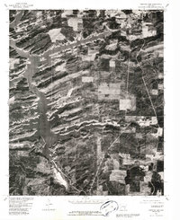 Narrows Dam 1980 topographic map thumbnail