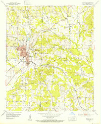 Nashville 1951 topographic map thumbnail