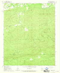 Nimrod SW 1968 topographic map thumbnail