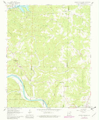 Norfork Dam South 1964 topographic map thumbnail