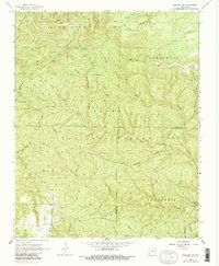 Norfork SE 1966 topographic map thumbnail