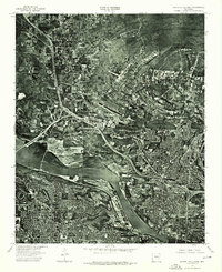 North Little Rock 1975 topographic map thumbnail