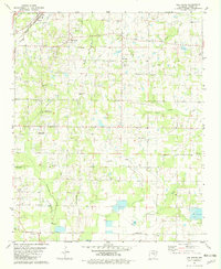 Oak Grove 1982 topographic map thumbnail
