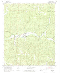 Oark 1973 topographic map thumbnail