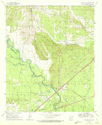 Okolona South 1970 topographic map thumbnail