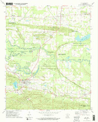 Ola 1972 topographic map thumbnail