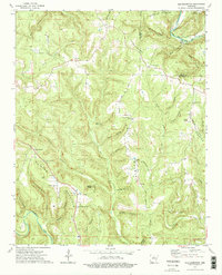 Old Lexington 1973 topographic map thumbnail