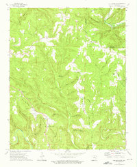 Old Lexington 1973 topographic map thumbnail