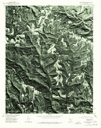 Old Lexington 1976 topographic map thumbnail