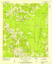 Old Town 1952 topographic map thumbnail