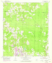 Old Town 1952 topographic map preview