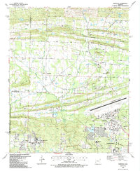 Olmstead 1987 topographic map thumbnail