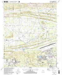 Olmstead 1996 topographic map thumbnail