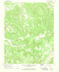 Osage NE 1968 topographic map thumbnail
