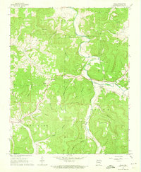 Osage 1968 topographic map thumbnail