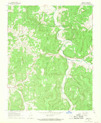 Osage 1968 topographic map thumbnail