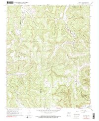 Osage SW 1968 topographic map thumbnail