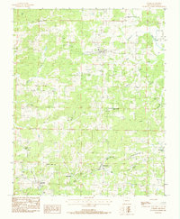 Oxford 1984 topographic map thumbnail