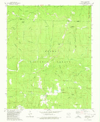 Ozone 1980 topographic map thumbnail