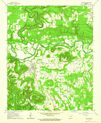 Pangburn 1962 topographic map thumbnail