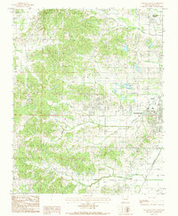 Paragould West 1984 topographic map thumbnail