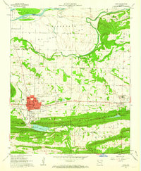 Paris 1961 topographic map thumbnail