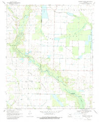 Parkers Corner 1969 topographic map thumbnail