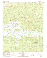 Parks 1985 topographic map thumbnail