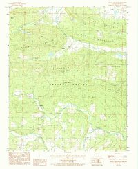 Peanut Mountain 1983 topographic map thumbnail
