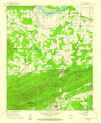 Perryville 1961 topographic map thumbnail