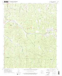Pettigrew 1973 topographic map thumbnail