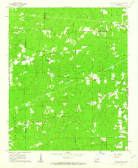 Pine Bluff NW 1962 topographic map thumbnail