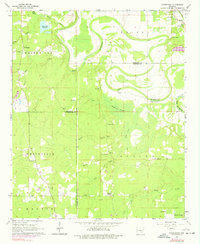 Pinebergen 1964 topographic map thumbnail