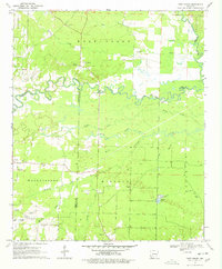 Piney Grove 1970 topographic map thumbnail