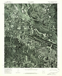 Pinnacle Mountain 1975 topographic map thumbnail
