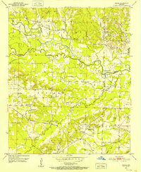 Pisgah 1951 topographic map thumbnail