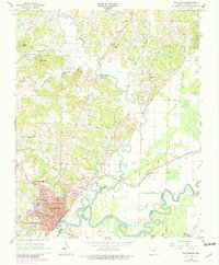 Pocahontas 1966 topographic map thumbnail