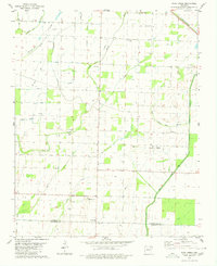 Podo Creek 1980 topographic map thumbnail