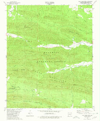 Polk Creek Mtn topographic map thumbnail