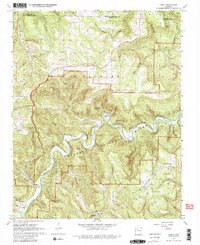 Ponca 1967 topographic map thumbnail