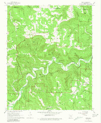 Ponca 1967 topographic map preview