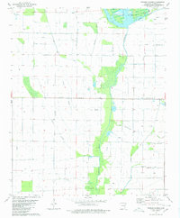 Powers Slough 1980 topographic map thumbnail