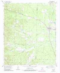Poyen 1964 topographic map thumbnail