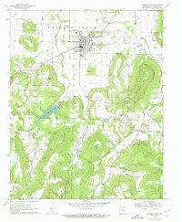 Prairie Grove 1970 topographic map thumbnail