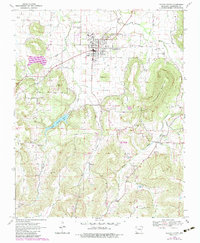 Prairie Grove 1970 topographic map thumbnail