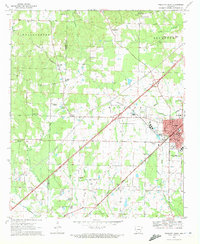 Prescott West 1970 topographic map thumbnail