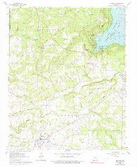 Quitman 1963 topographic map preview