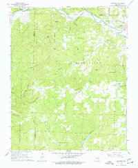 Ravenden 1968 topographic map thumbnail